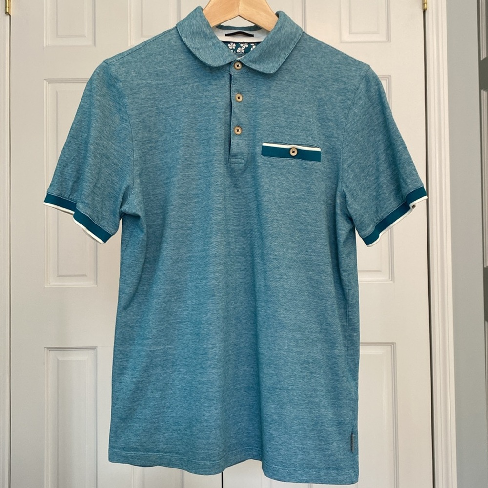 Ted Baker / Polo / Blue / Size 3 (Medium) - Picture 3 of 9